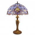 Tiffany Table Lamp - Amethyst 16"