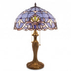 Tiffany Table Lamp - Amethyst 16"