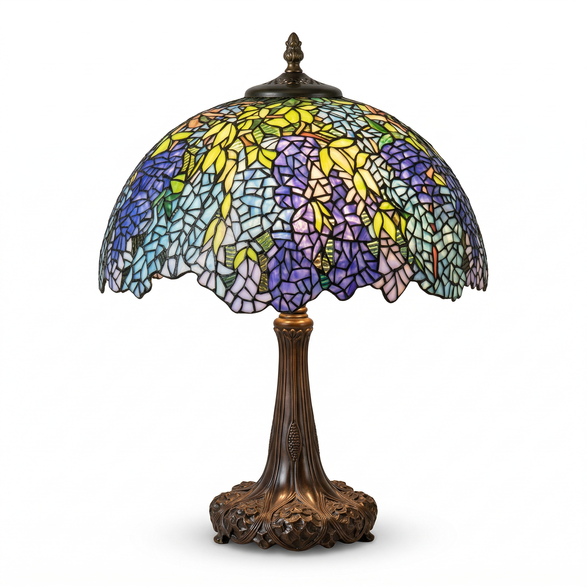Tiffany Table Lamp - Wisteria Moonlight 20.5"