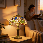 Tiffany Table Lamp - Jardin Luciole 16"