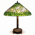 Tiffany Table Lamp - Verdant Lilyglow 20"